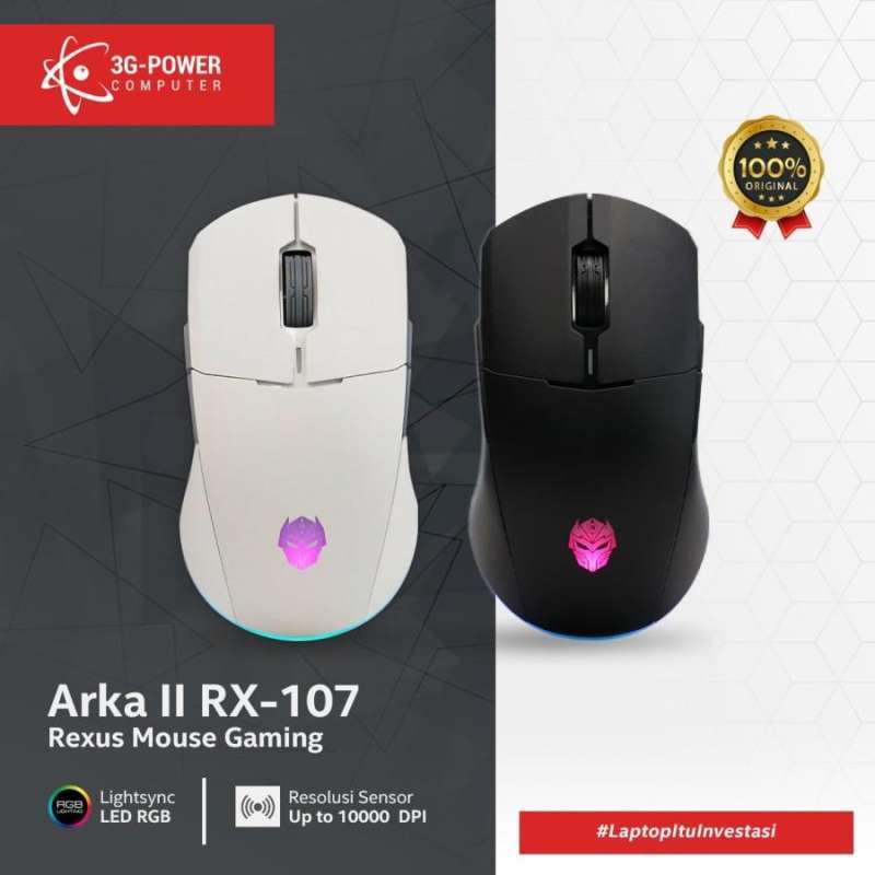 Promo Rexus Arka Ii Rx-107 / Rx107 Gaming Wireless Dual Connection ...