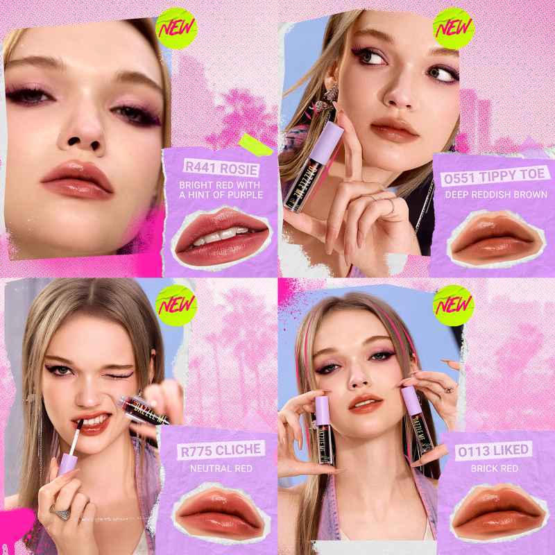 Promo [NEW SHADES] DAZZLE ME Ink Licious Lip Tint Long Lasting Liquid