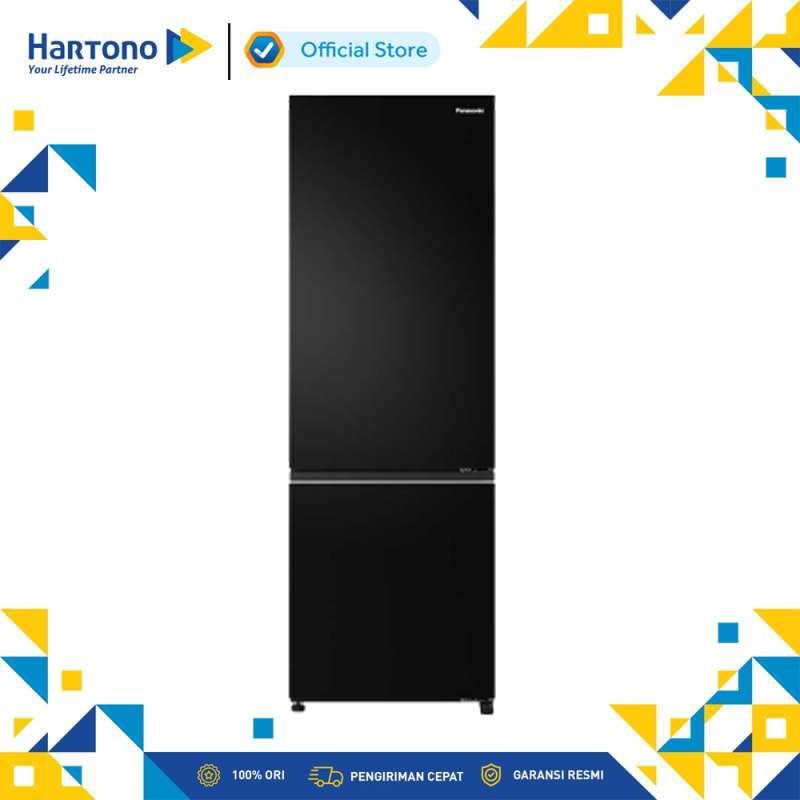 Jual Panasonic Kulkas Besar 2 Pintu Big 2 Door Refrigerator NRBV361BPKD