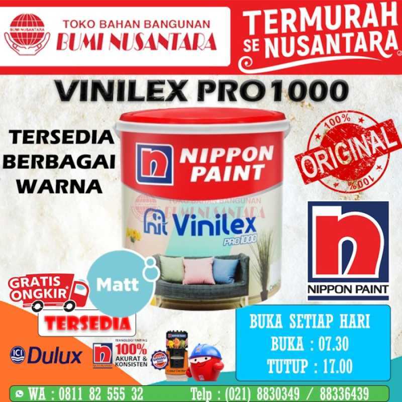 Promo Vinilex Pro 1000 5kg Cat Tembok Vinilex Pro 5kg Tokosepuluh10