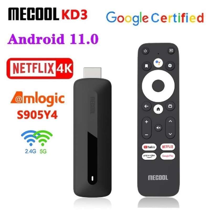 Promo Mecool Kd3 - 4k Uhd Google Tv Stick - Media Player Google ...