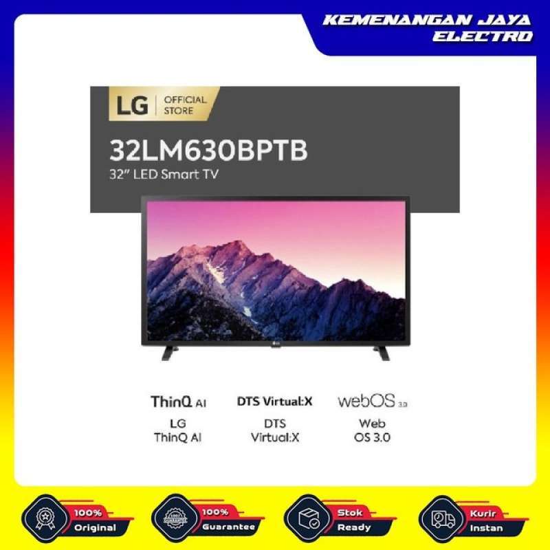 Promo LG LED Smart TV 32 Inch HD - 32LM630BPTB Diskon 33% di Seller ...