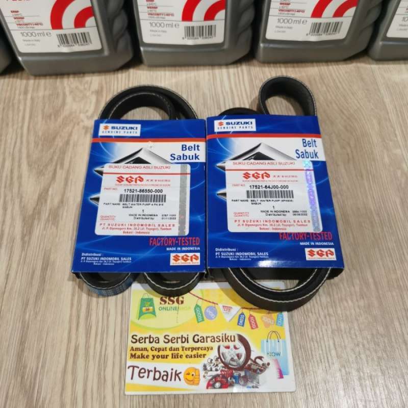 Jual Fan belt Set Ac Alternator Suzuki Swift lama Original di Seller