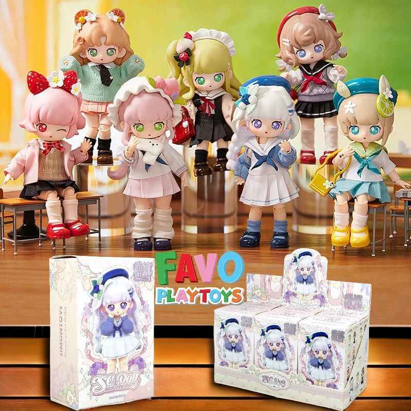 Promo Simontoys Teennar Campus Bjd Series Blind Box Figure Diskon 3 Di Seller Favo Playtoys