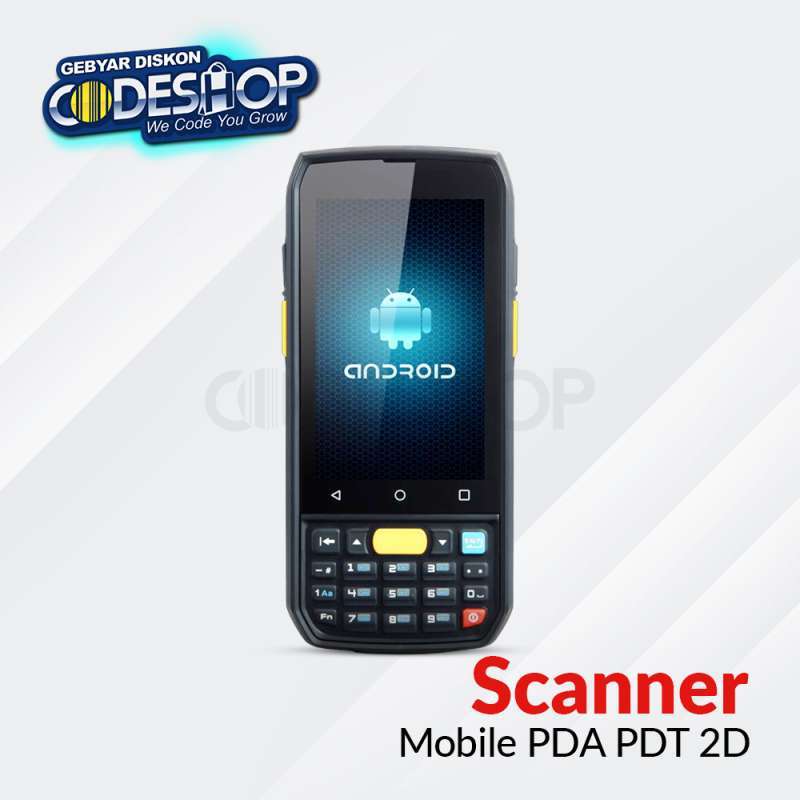 Jual iData 70 Mobile Barcode Scanner PDT PDA Android 2D Touchscreen 4G ...