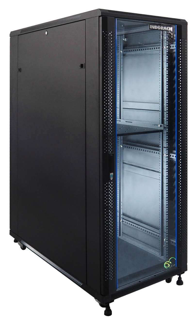Jual Indorack - Close Rack 32u Ir11532g Glass Door - Rack Server ...