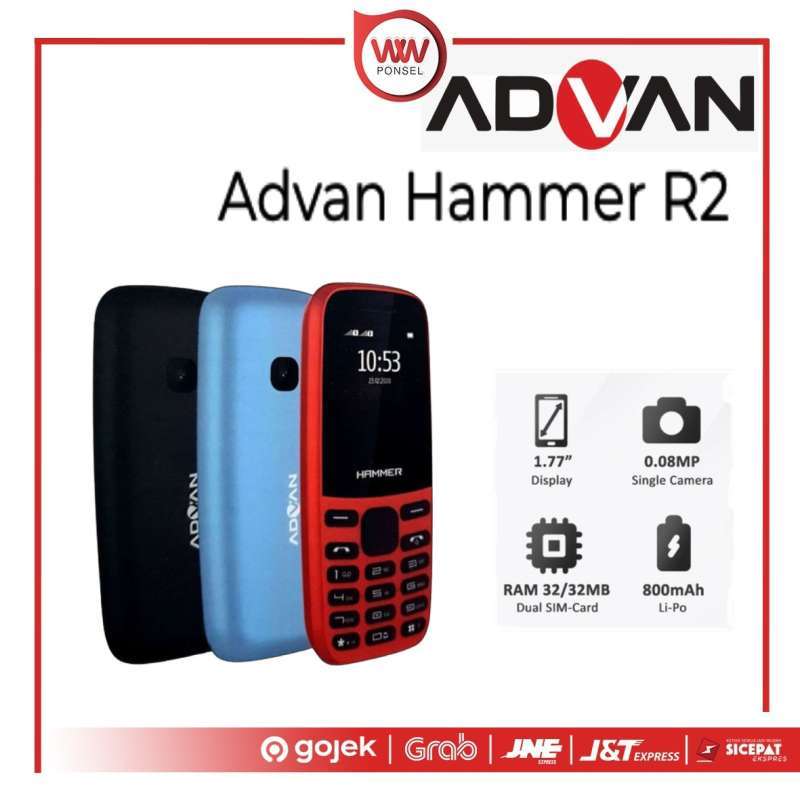 Advan Hammer R1 Advan Hammer - Harga Terbaru Juni 2024 & Gratis Ongkir | Blibli