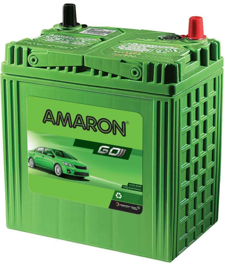 Promo Aki mobil kering Amaron GO TYPE NS60L 12V 45AH Diskon 26% di