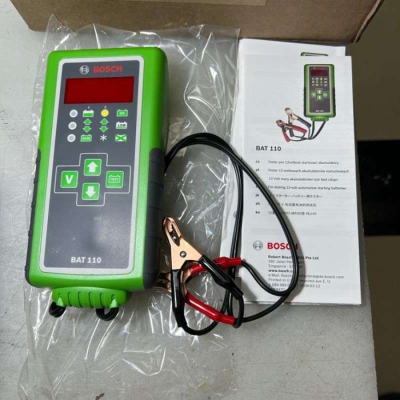 Promo Bosch Bat 110 Battery Tester Accu Aki Baterai Analyzer Bosh Bat