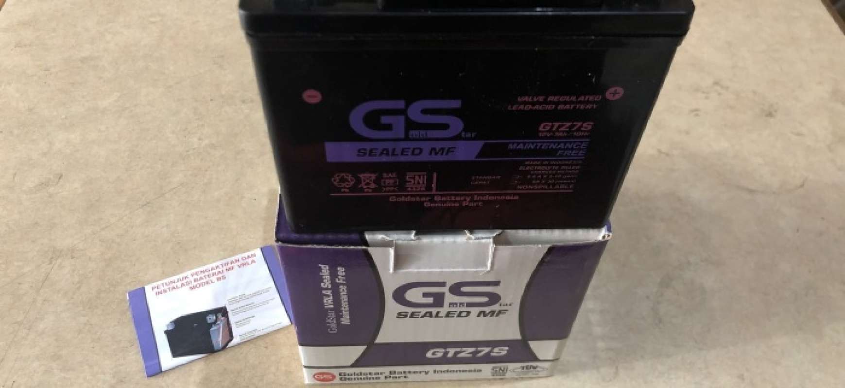 Promo AKI ACCU MOTOR GS GTZ7S PNP NMAX / SATRIA FU / VARIO / PCX / CB