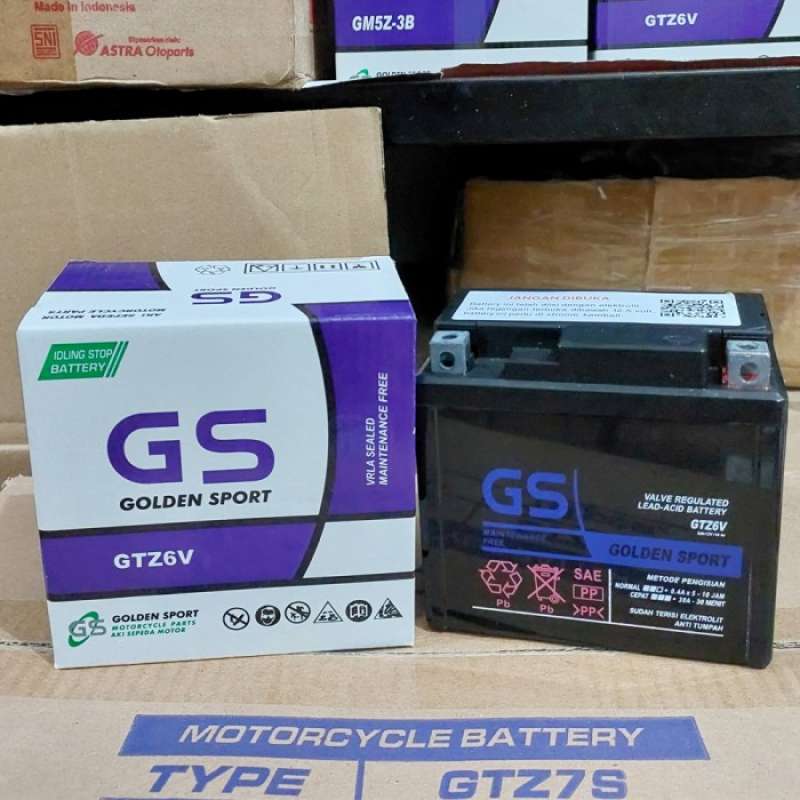 Promo Aki Motor Vario 125 - 150, PCX 150 GS GTZ6V MF Aki Kering Honda