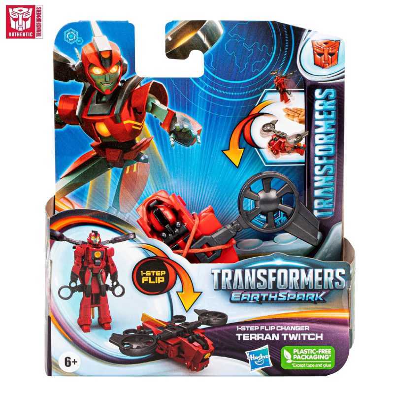 Jual TRANSFORMERS EarthSpark 1-Step Flip Changer Terran Twitch Action ...