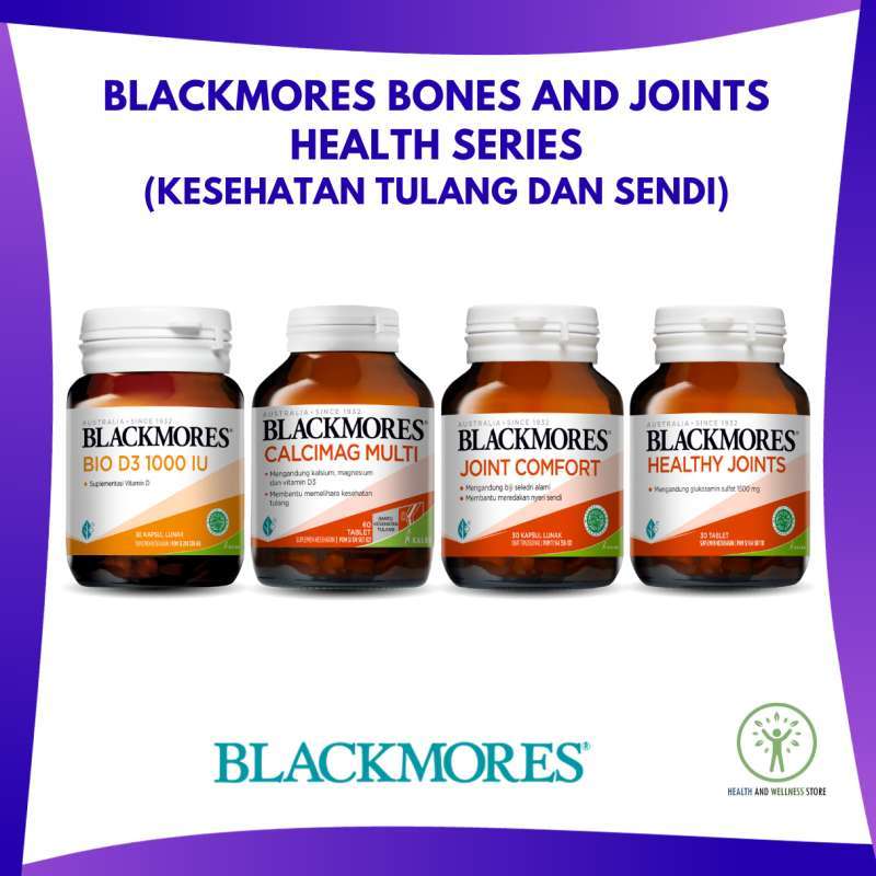 Jual Blackmores Bones And Joints Health Bio D3 1000 Iu Calcimag Multi