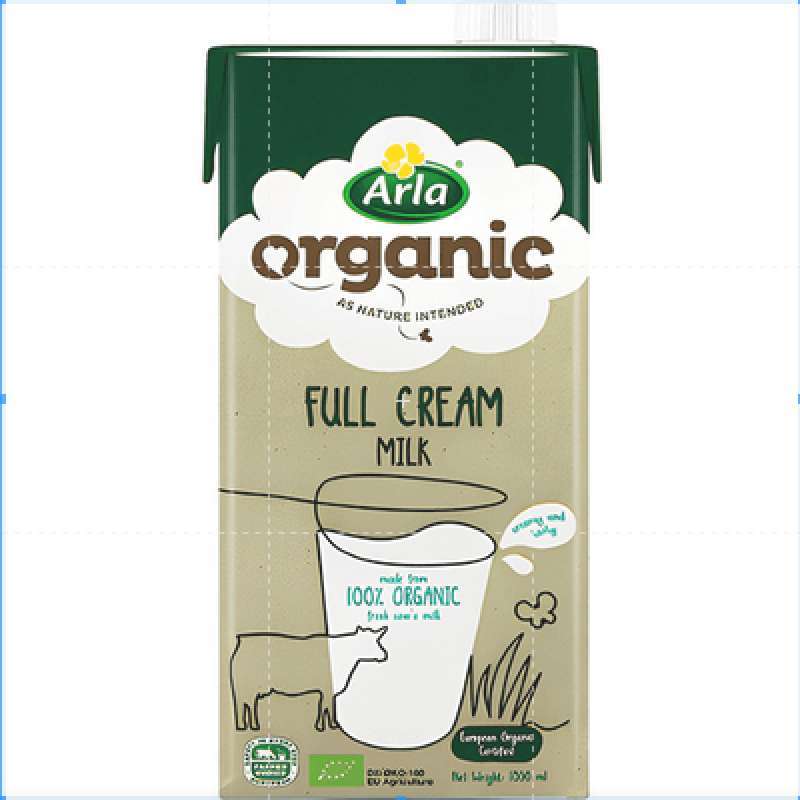 Jual Arla Full Cream Milk UHT / Susu UHT Organik 1L *Pekanbaru