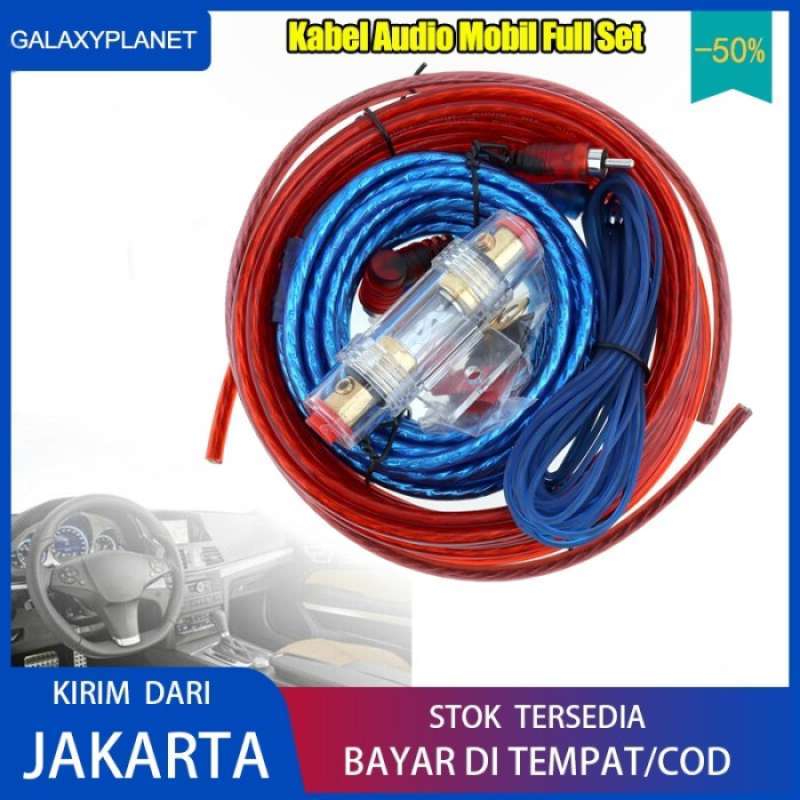 Promo Kabel Audio Mobil Full Set Speaker Kit Amplifier Subwoofer