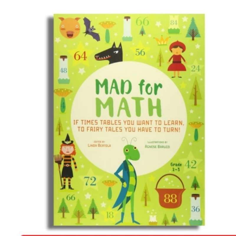 Promo Mad For Math Buku Belajar Matematika Anak Import Diskon 23% Di ...