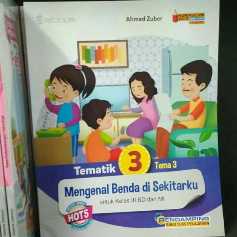 Jual Paket Lengkap Buku Tematik Kelas 3 Sd Platinum - 8 Buku Di Seller ...