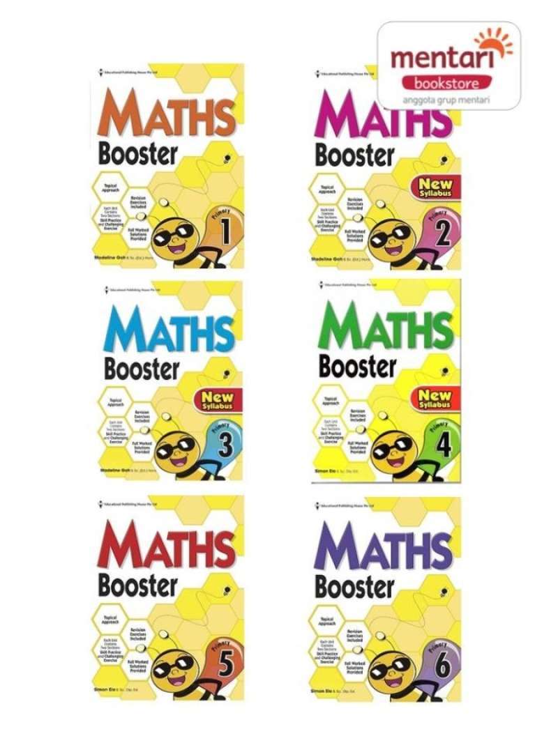 Promo Maths Booster || Buku Latihan Math Diskon 23% Di Seller Faika ...