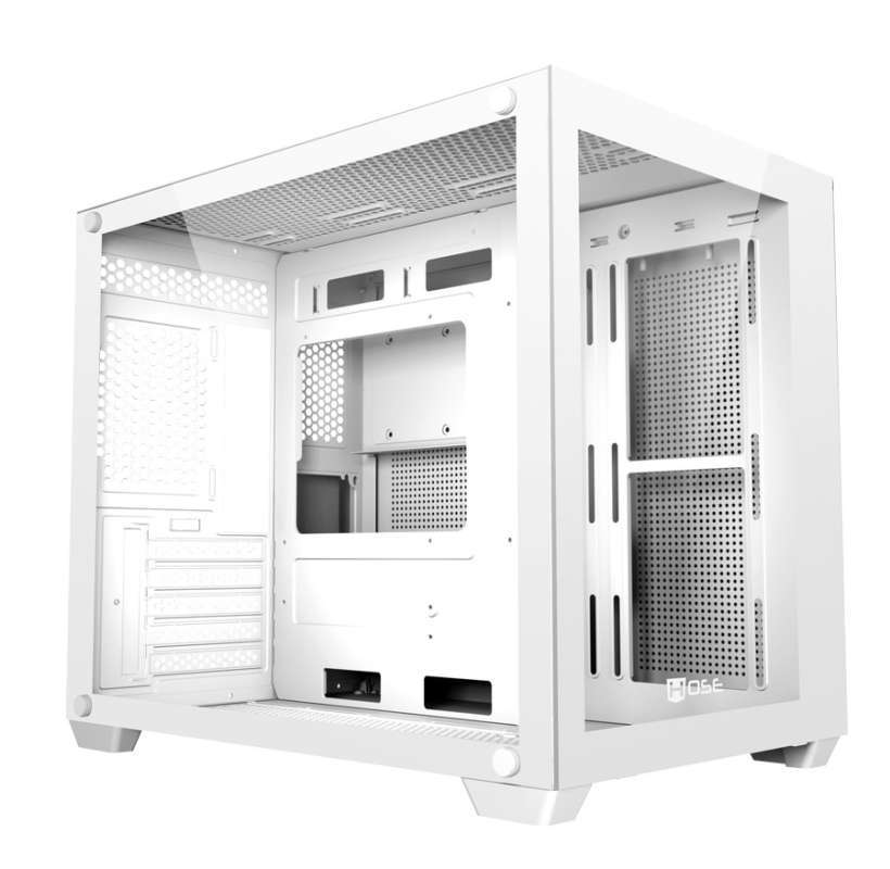 Mini Case Cruz Jual Case Hose MINI CRUZZER BLACK / WHITE Dual Chamber M-ATX - Black di ...