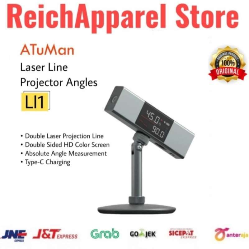 Promo AtuMan Li1 Laser Line Projector Angels - Duka Dual Laser ...