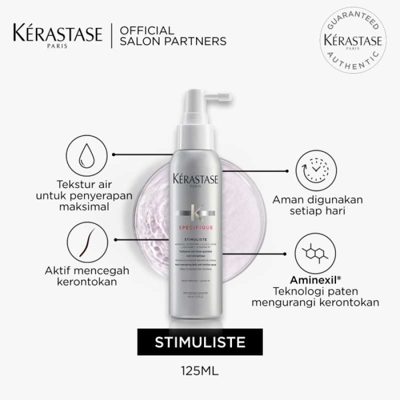 Promo Kerastase Hair Serum Rambut Rontok - Stimuliste 125ml Diskon 23% ...