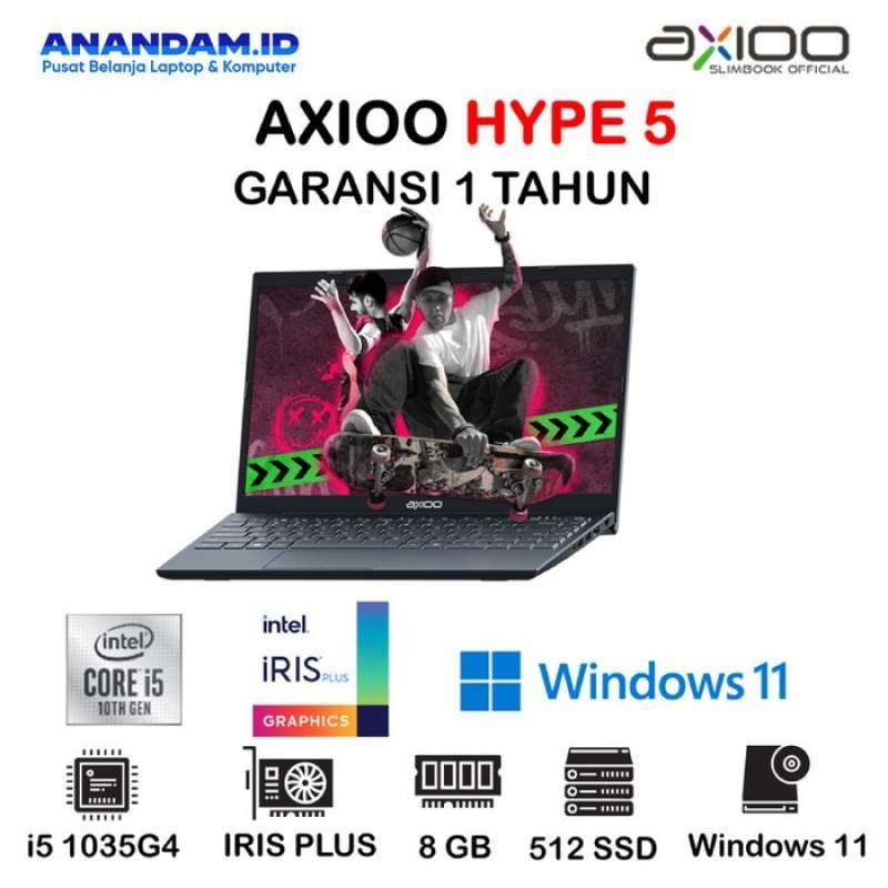 Jual Axioo Mybook Hype 5 Core I5 1035g4 8gb 512gb Irisplus Windows 11 ...