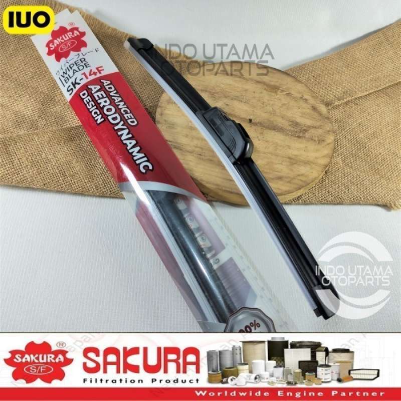 Promo Wiper Frameless Wuling Confero Karet Kaca Mobil SAKURA Terbaik