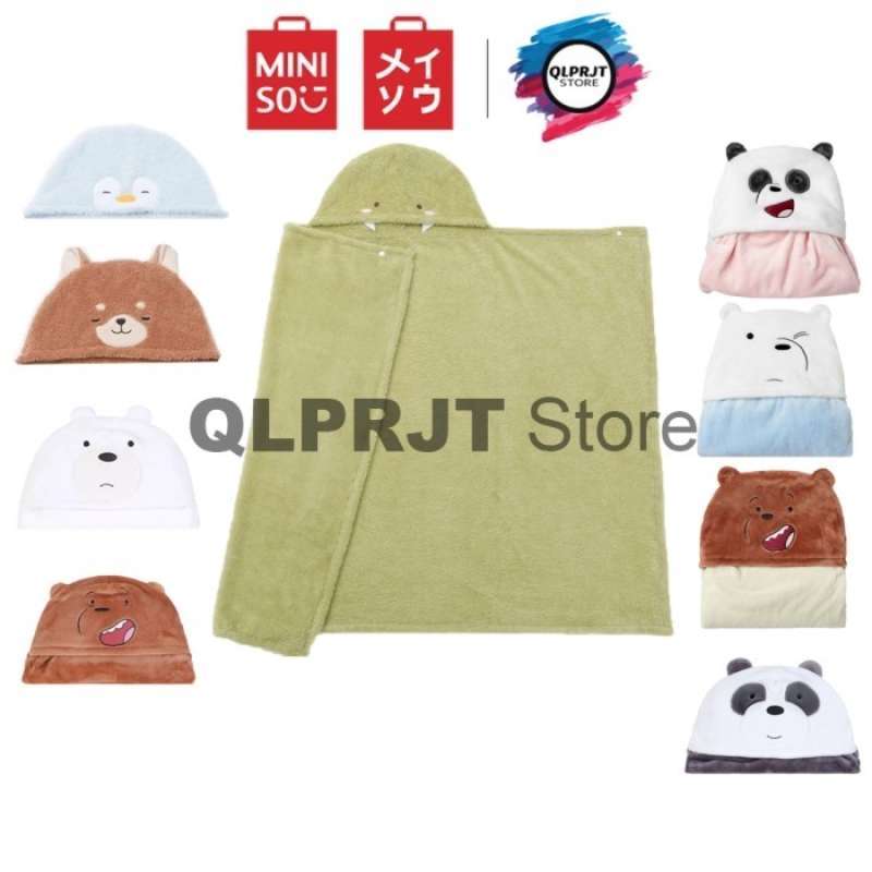Jual Selimut Hoodie Miniso Original Murah Harga Diskon Februari