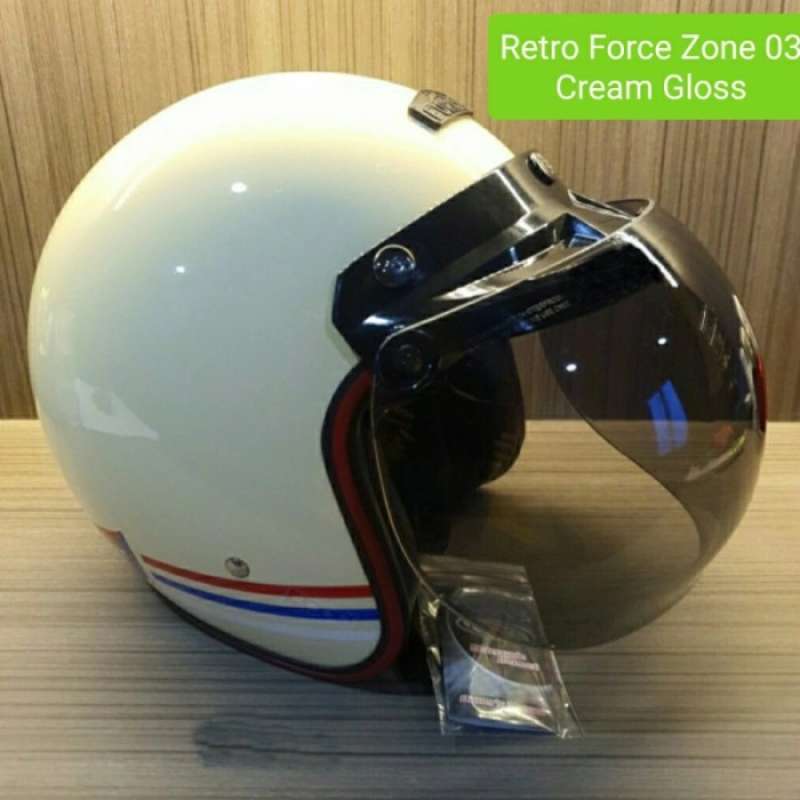 Promo Helm Half Face Retro Ukuran Xxl Besar Big Size Sni Cat Kualitas