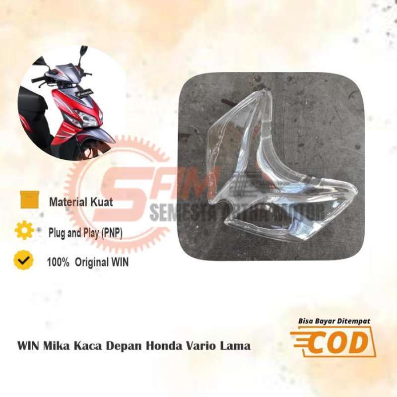Jual Mika Kaca Lampu Depan Honda Vario Lama 110 HeadLamp Motor Matic