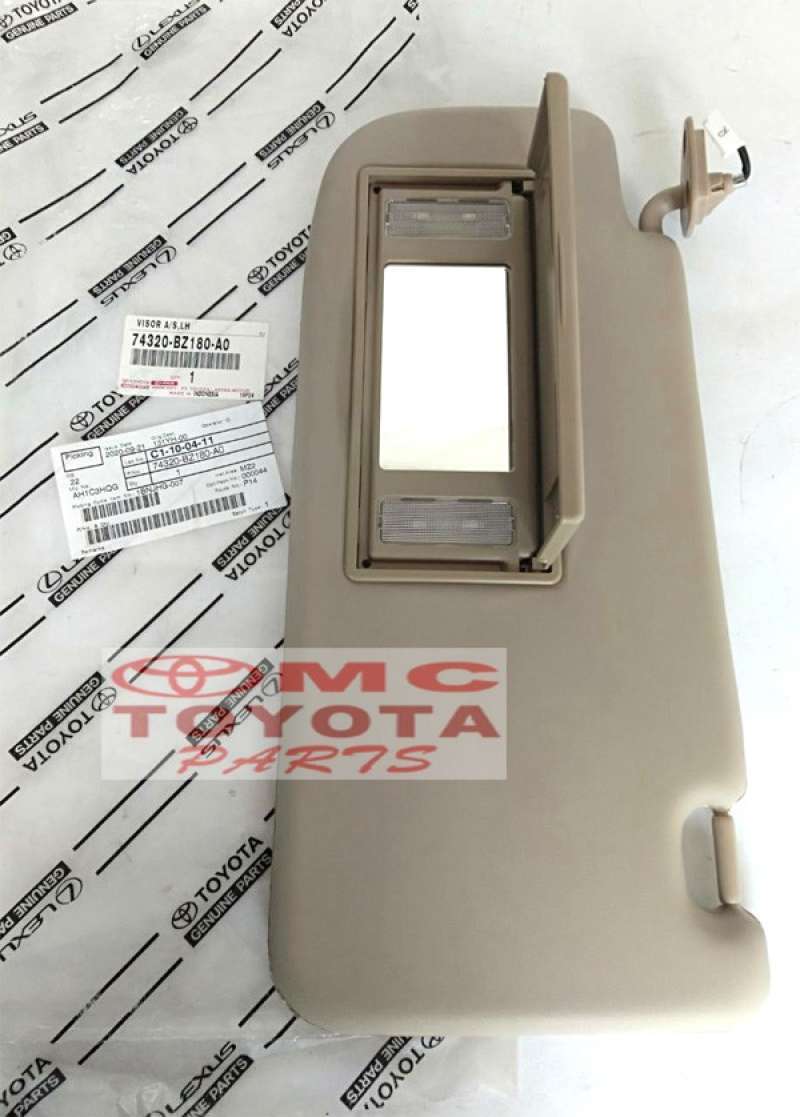 Promo Sun Visor Tahanan Cahaya Kiri Toyota Rush Terios 74320 BZ180