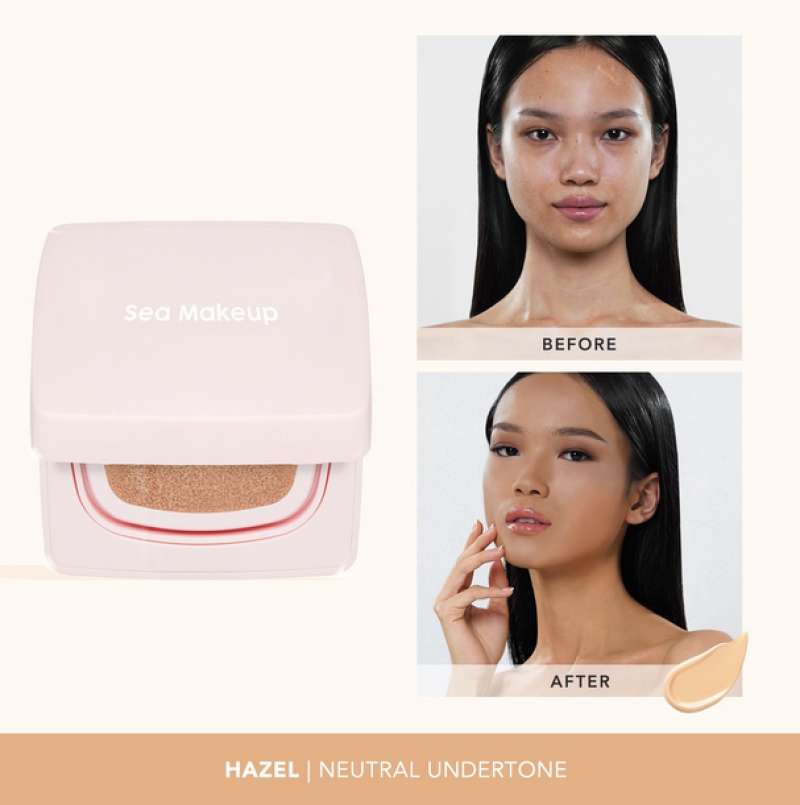 Sea Makeup Fix And Flawless Acne Cover Cushion 10gr