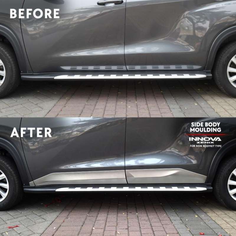 Jual Side Body Moulding Toyota Innova ZENIX (Non Bodykit) Otoproject di