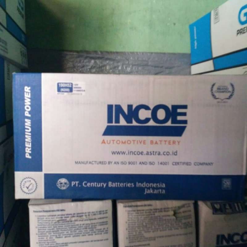 Promo Aki Genset Incoe Premium Type N200 12 Volt 200 Ah Khusus Gosend
