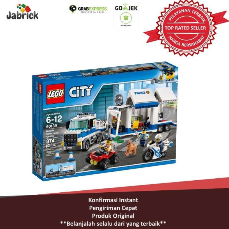 Promo LEGO 60139 CITY Mobile Command Center Diskon 23% di Seller ...