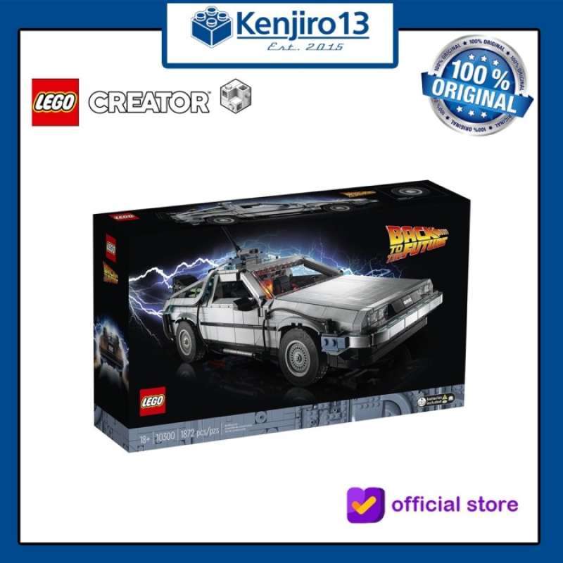 BRIKSMAX Kit di illuminazione a led per LEGO Creator ritorno al futuro - La machine à remonter le temps de - Compatible with Lego 10300 Modello di blocchi predefiniti- Non includere il set Lego