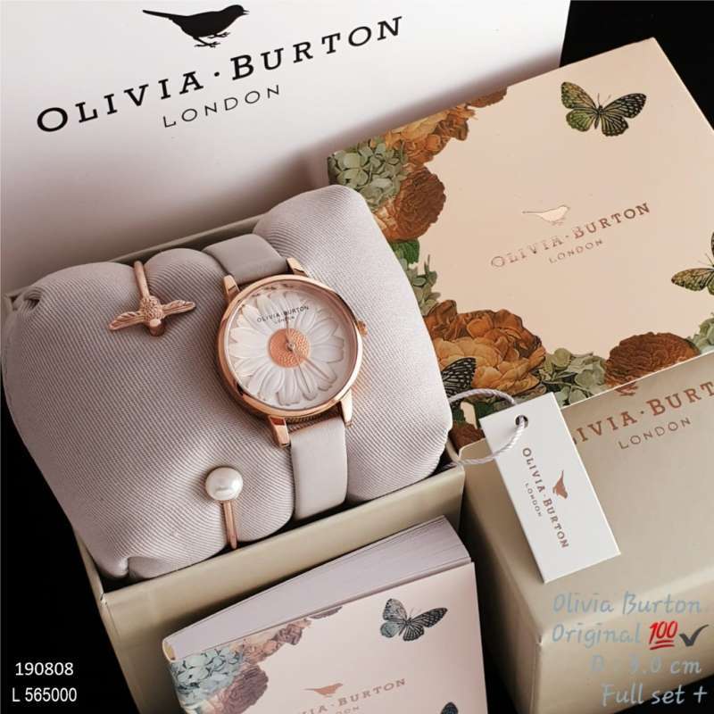 Promo As Olivia Burton Ob Original Set Gelang Strap Leather Jam Tangan Wanita Diskon 25 Di Seller Alam store Karanganyar Kota Tasikmalaya Blibli
