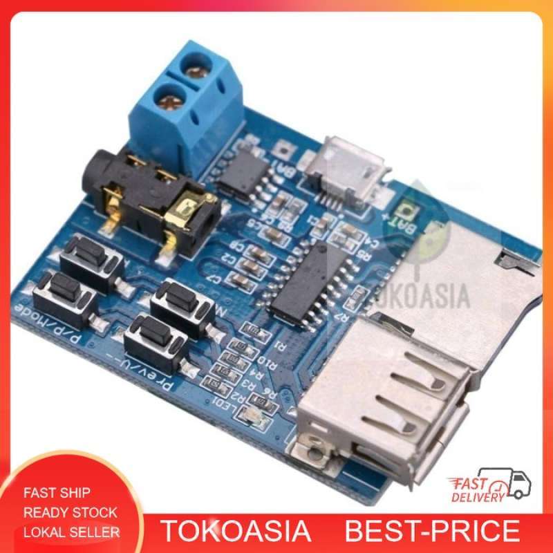 Jual MP3 LOSSLESS DECODING BOARD MP3 DECODER MODULE TF CARD U DISK di ...