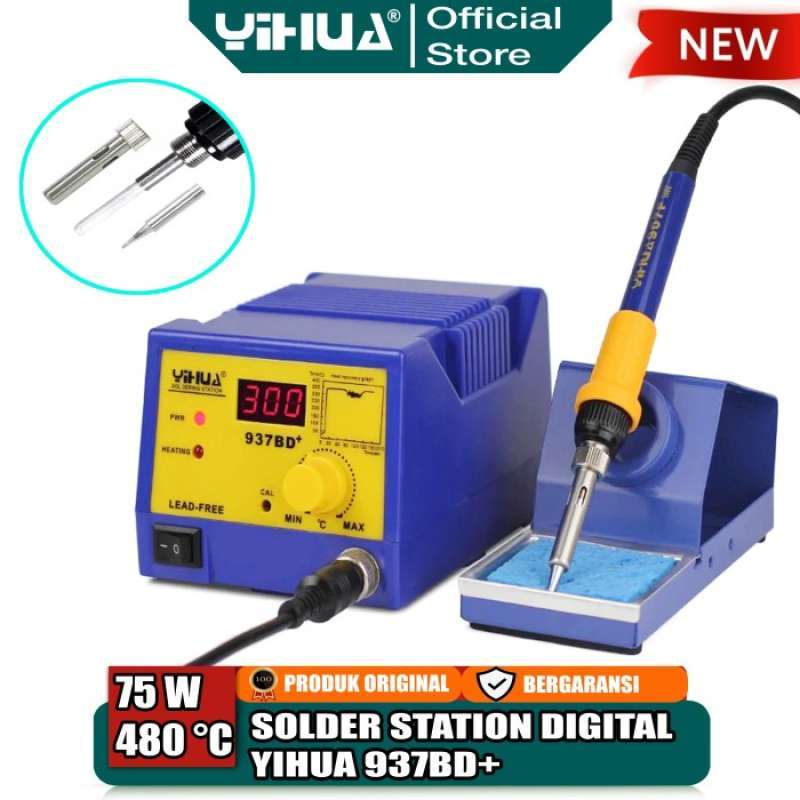 Promo Solder Station YIHUA 937BD Digital 60W Soldering Station