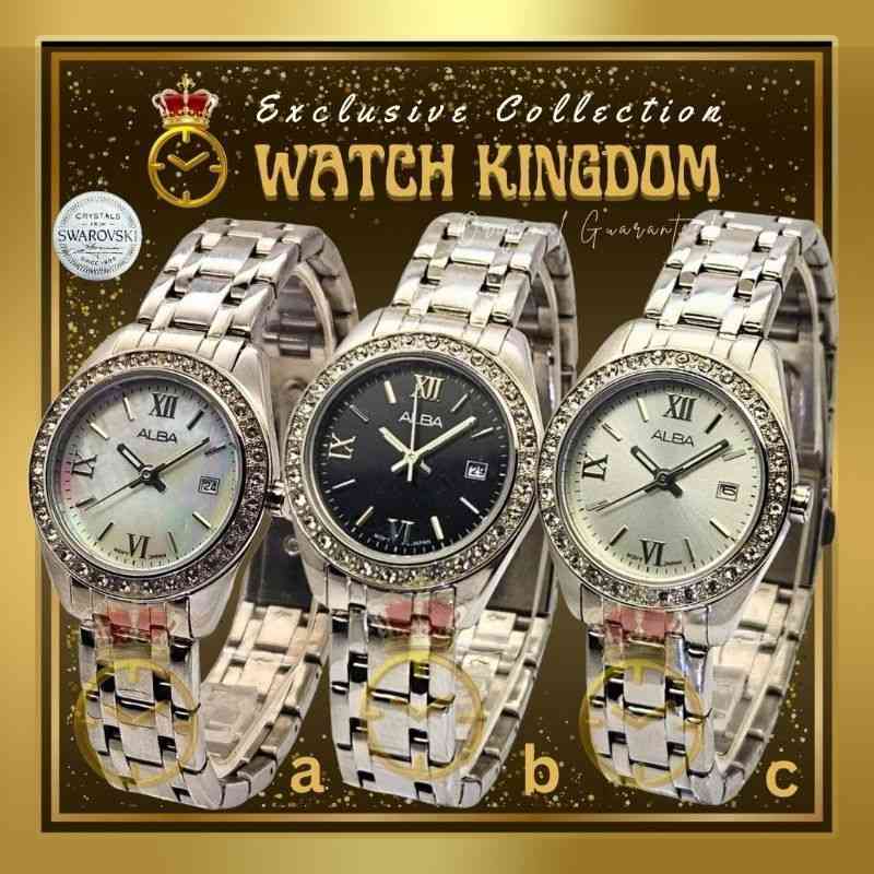 Jam tangan wanita swarovski original clearance