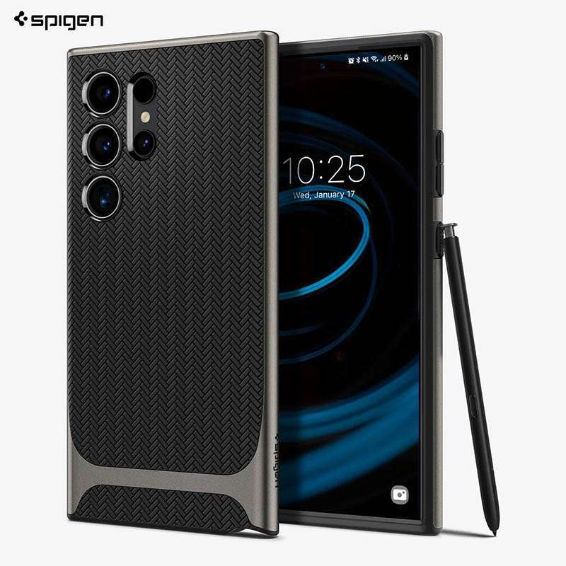 Jual Spigen Neo Hybrid Case Samsung Galaxy S24 Ultra Casing Dual
