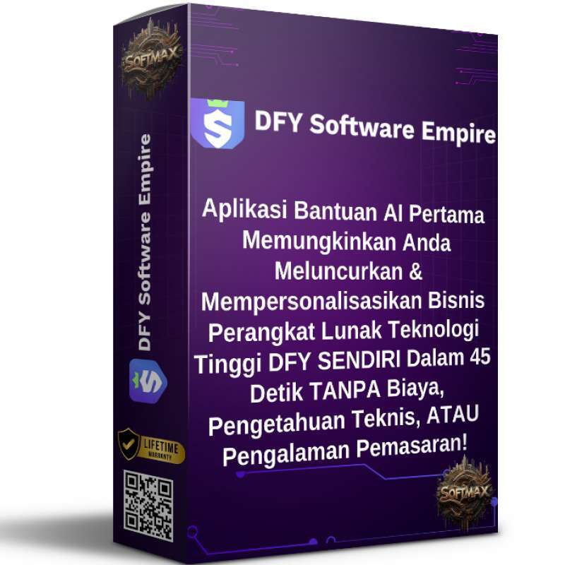 Jual DFY Software Empire - Software Canggih yang Membuat Software untuk ...