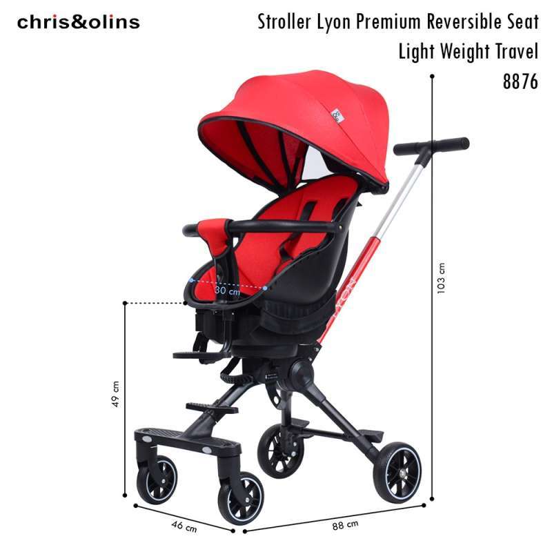 Stroller untuk anak online berat 30 kg
