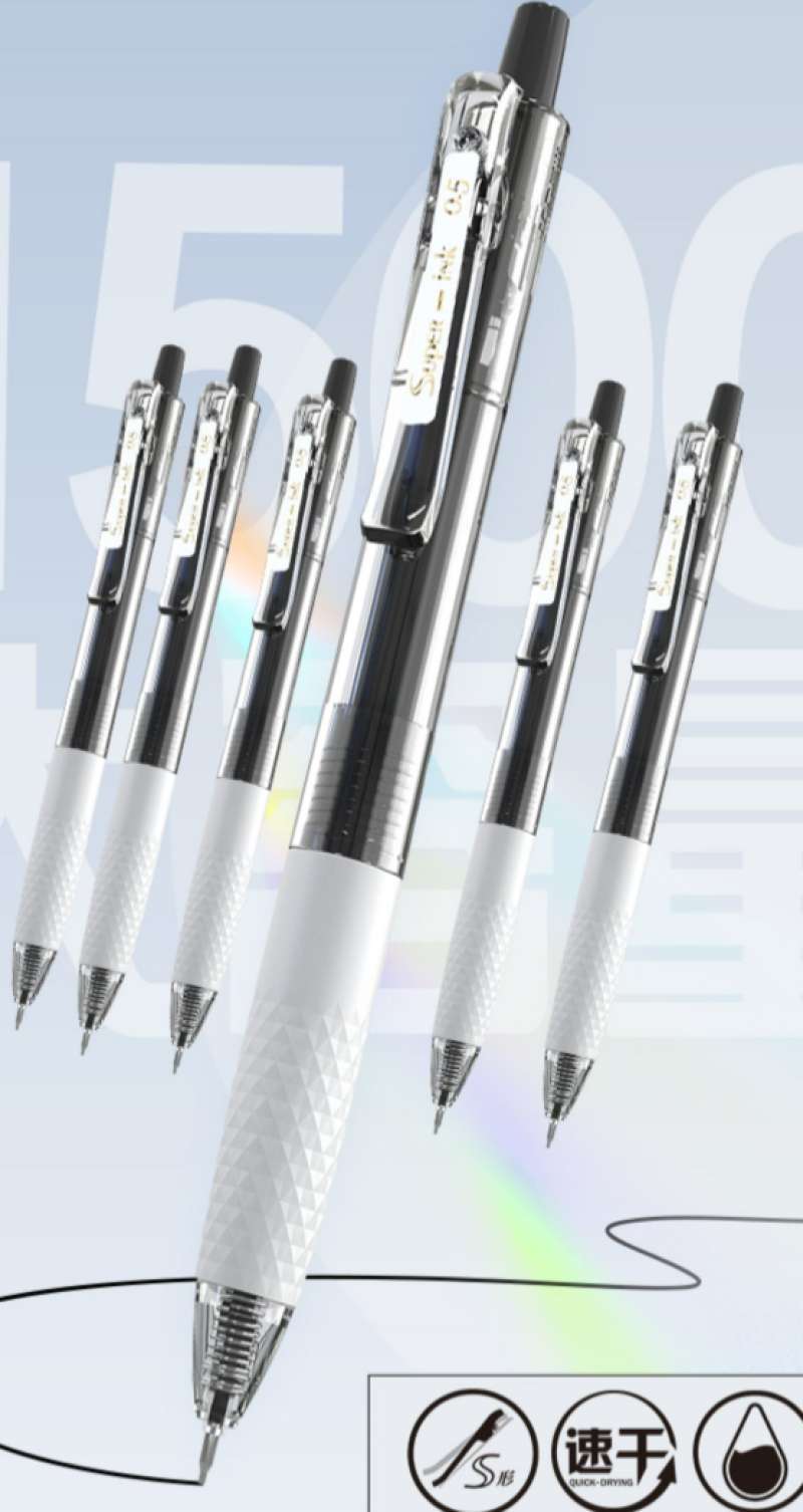 Jual Pulpen M&g Agpj9071 Titan Gel Pen Fast Drying Black