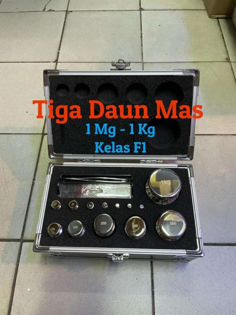 Jual Batu Timbangan Anak Timbangan Bandul Timbangan 1 Mg - 1 Kg Kelas