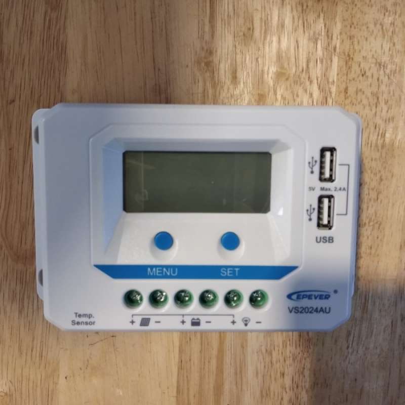 Promo VS 2024AU Solar Charge Controller 20A 12V 24V EPEVER VS2024AU BCR