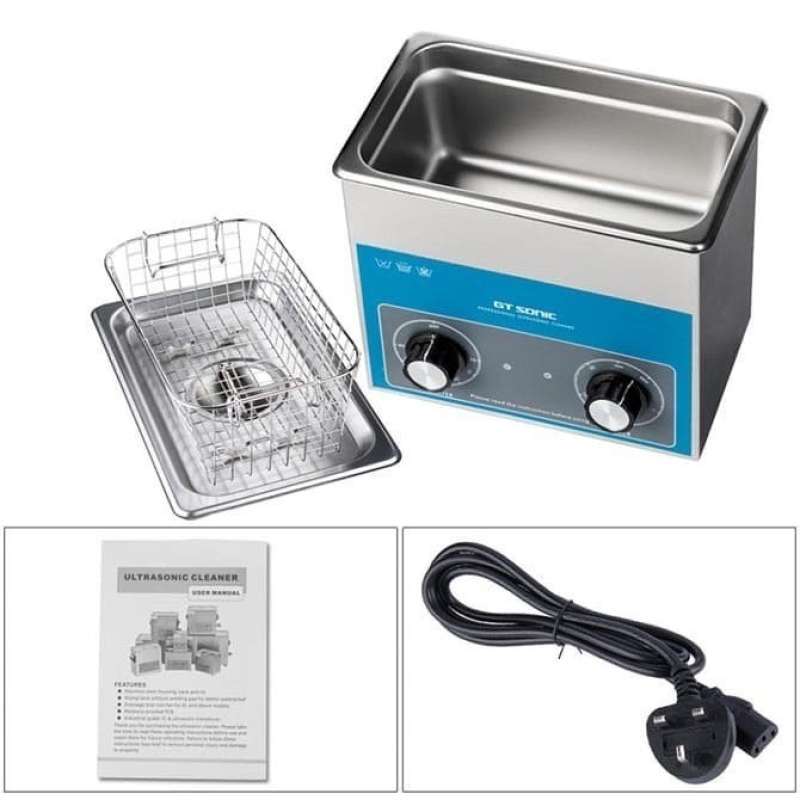 Promo Gt Ultrasonic Cleaner 3l Pembersih Ultrasonik Timer Ultra Terbaik