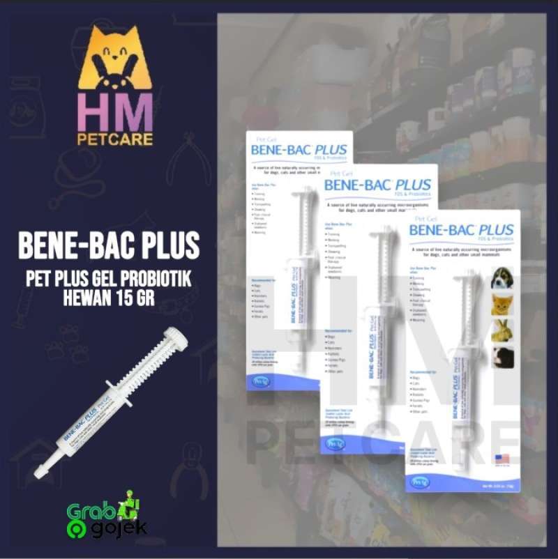 promo-bene-bac-plus-pet-gel-15g-petag-benebac-probiotik-hewan-15-gr
