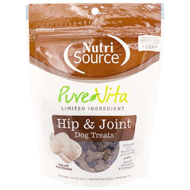 Promo NUTRISOURCE PURE VITA HIP & JOINT DOG TREATS 6 OZ Diskon 23 di Seller Haura Cilandak
