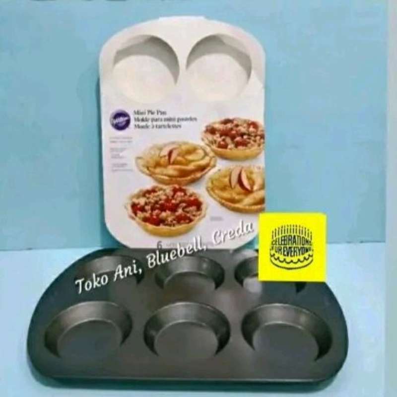 Jual Wilton Non Stick Mini Pie Mini Tart Pan 6 Cav 11 Cm H 2 Cm 2105 0486 Di Seller Toko Ani Bluebell Creda Gunung Sahari Selatan Kota Jakarta Pusat Blibli